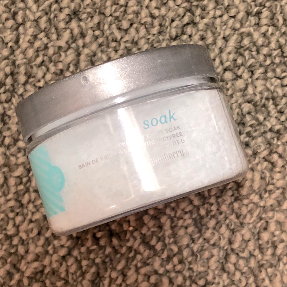 Jamberry peppermint foot soak NEW/SEALED